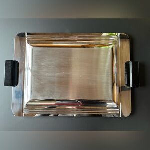 Couzon Stainless Steel Serving Tray Made In France 15.75” x 11.5” with Box 18/10